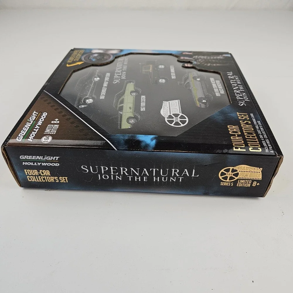 Supernatural Join the Hunt 4 1/64 Scale Cars Collector's Set‎ Greenlight